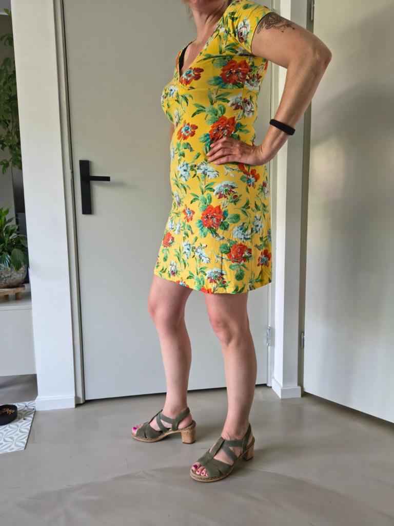 Jurkje King Louie maat M, Kleding | Dames, Jumpsuits, Ophalen of Verzenden, Zo goed als nieuw, Maat 38/40 (M)