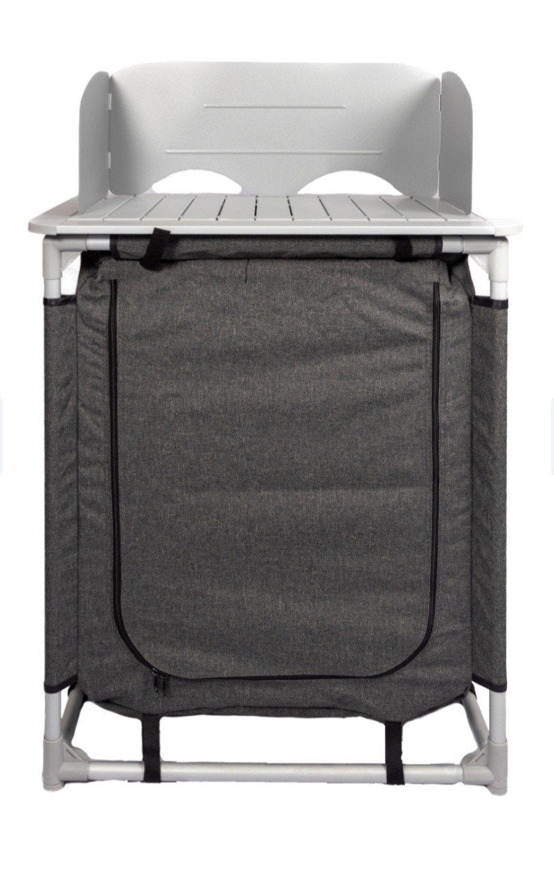 Camping Keuken Kastje met Windscherm - Compact & Praktisch, Ophalen of Verzenden, Zo goed als nieuw