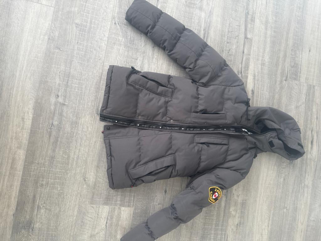 Zavetti Canada Winterjas - Grijs, Maat s, Ophalen of Verzenden, Zo goed als nieuw, Maat 48/50 (M), Grijs