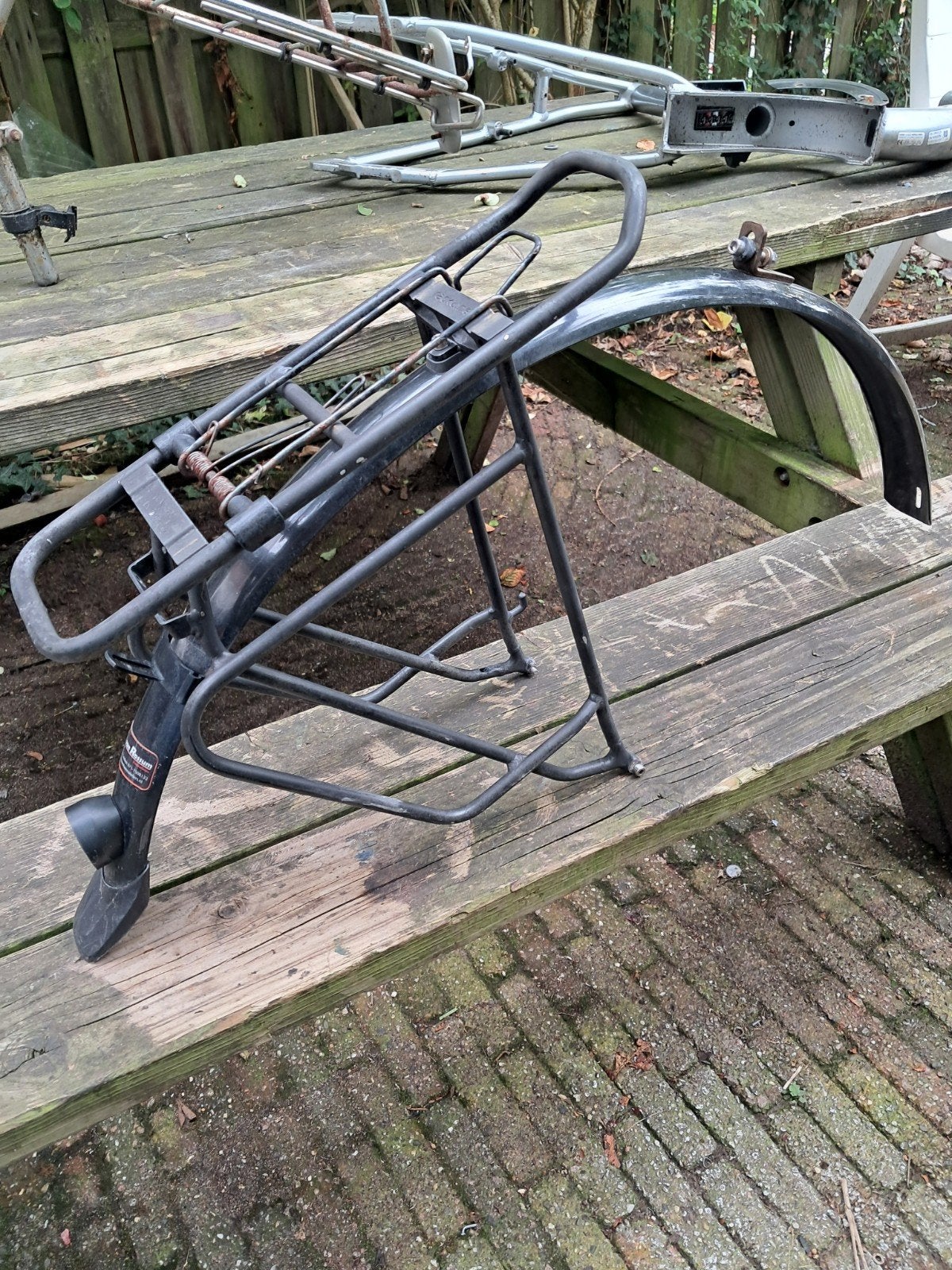 Racktime bagagedrager met spatbord, Ophalen, Gebruikt