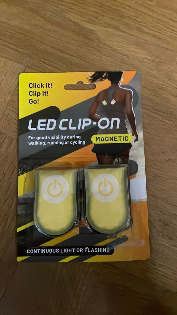 LED Clip-on Magnetische Lampjes voor Zichtbaarheid, Ophalen of Verzenden, Nieuw