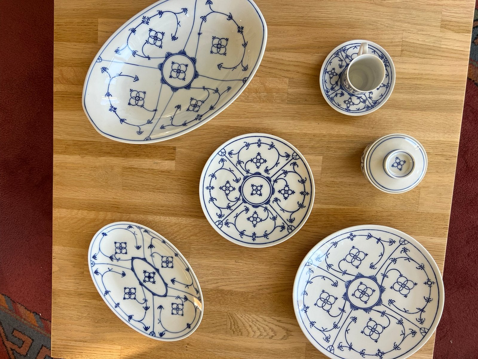 Blau Saks servies Winterling, Ophalen, Zo goed als nieuw
