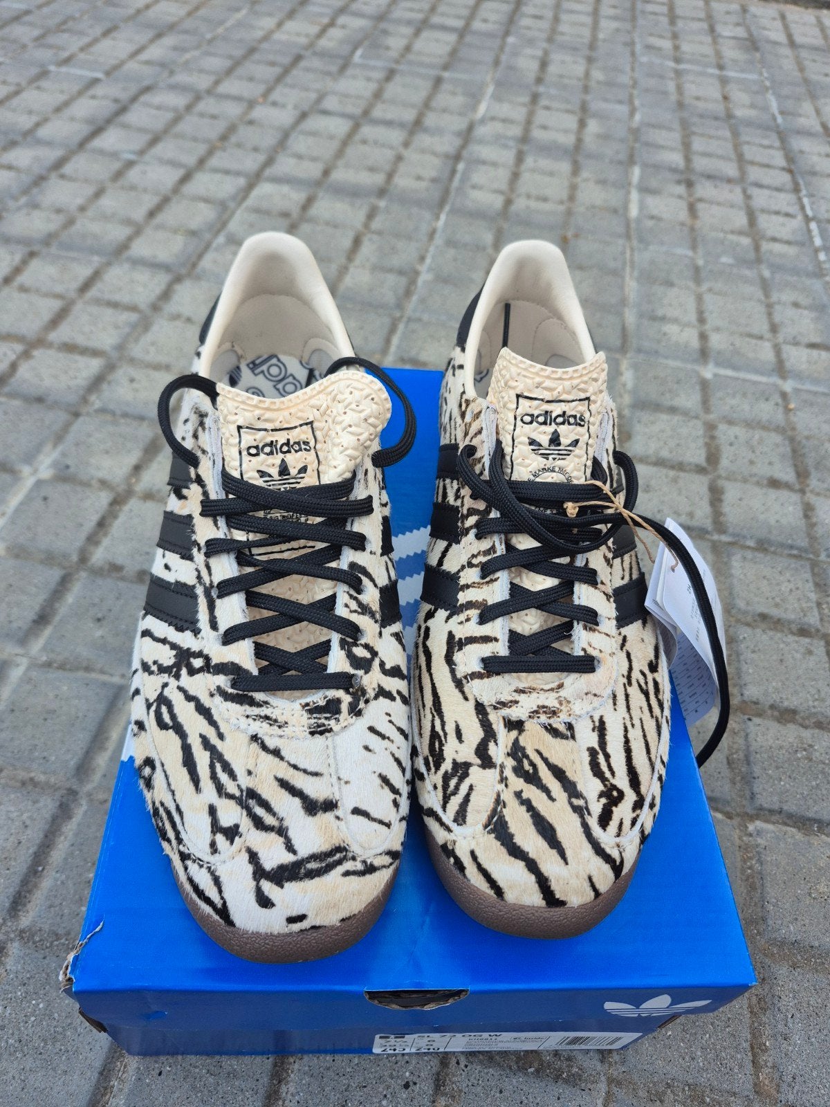 Adidas Gazelle OG Tiger Print Sneakers - Nieuw, Ophalen, Overige kleuren, Adidas, Nieuw