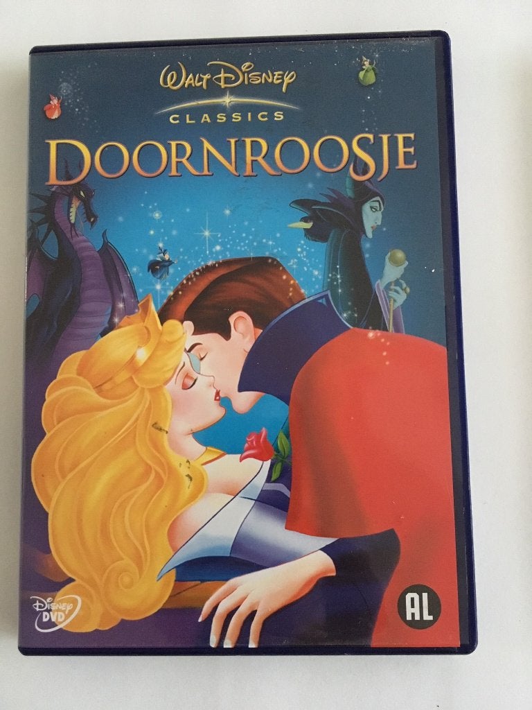 DISNEY dvd DOORNROOSJE in ~~nieuw~~staat, Tekenfilm, Verzenden, Nederlands, Zo goed als nieuw