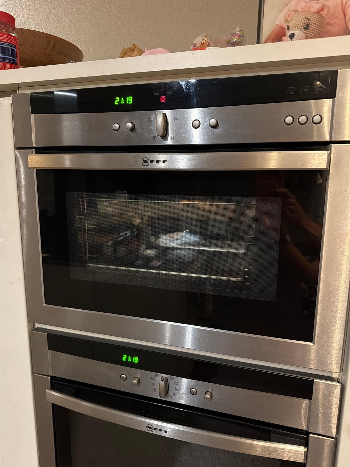 Neff C47D22N0 Inbouw Stoomoven, Ophalen, 45 tot 50 cm, Gebruikt, Combi-oven