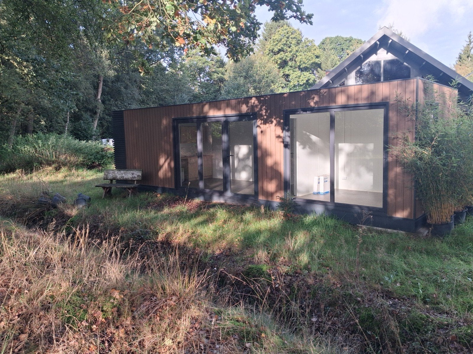 chalet, tiny house, zorgwoning 10 x 3 meter., 30 m², Chalet, Drenthe, 1 slaapkamers