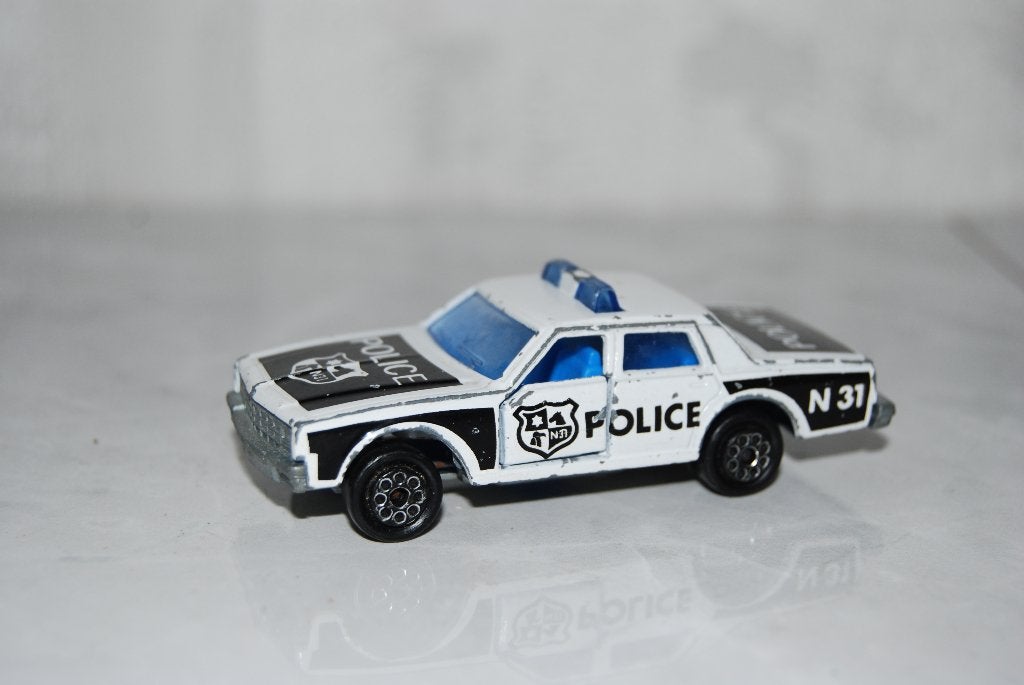 Majorette Chevrolet Impala Police (nr 240), Ophalen of Verzenden, Gebruikt, Auto