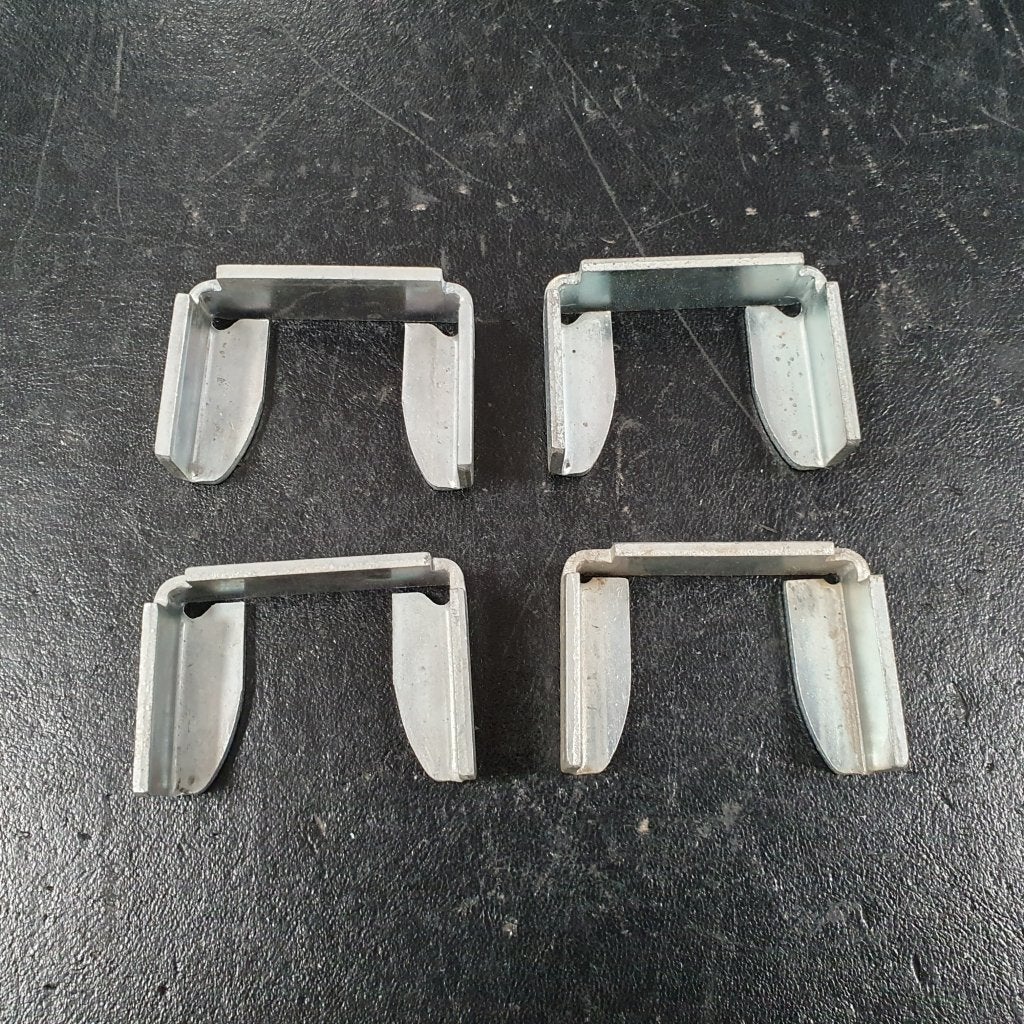 4x Ahrend Stavast metalen schappendragers, plankendragers, Niet ingevuld, Gebruikt, Niet ingevuld, Niet ingevuld