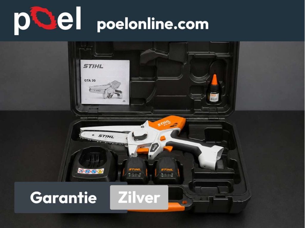 Occasion STIHL GTA 30 SET – Met 12 maanden garantie!, Niet ingevuld, Info@poelonline.nl, Ophalen of Verzenden, Zo goed als nieuw