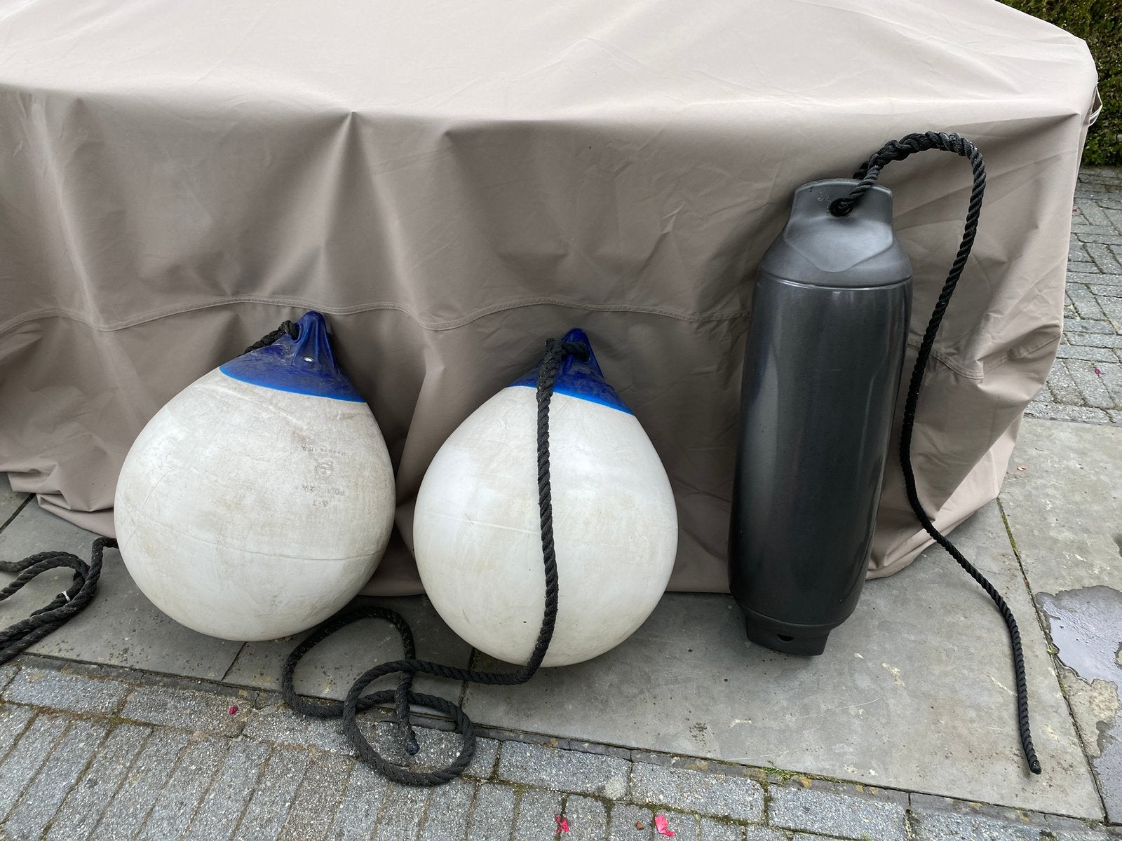 3 fenders stootwillen, Ophalen, Gebruikt, Overige typen