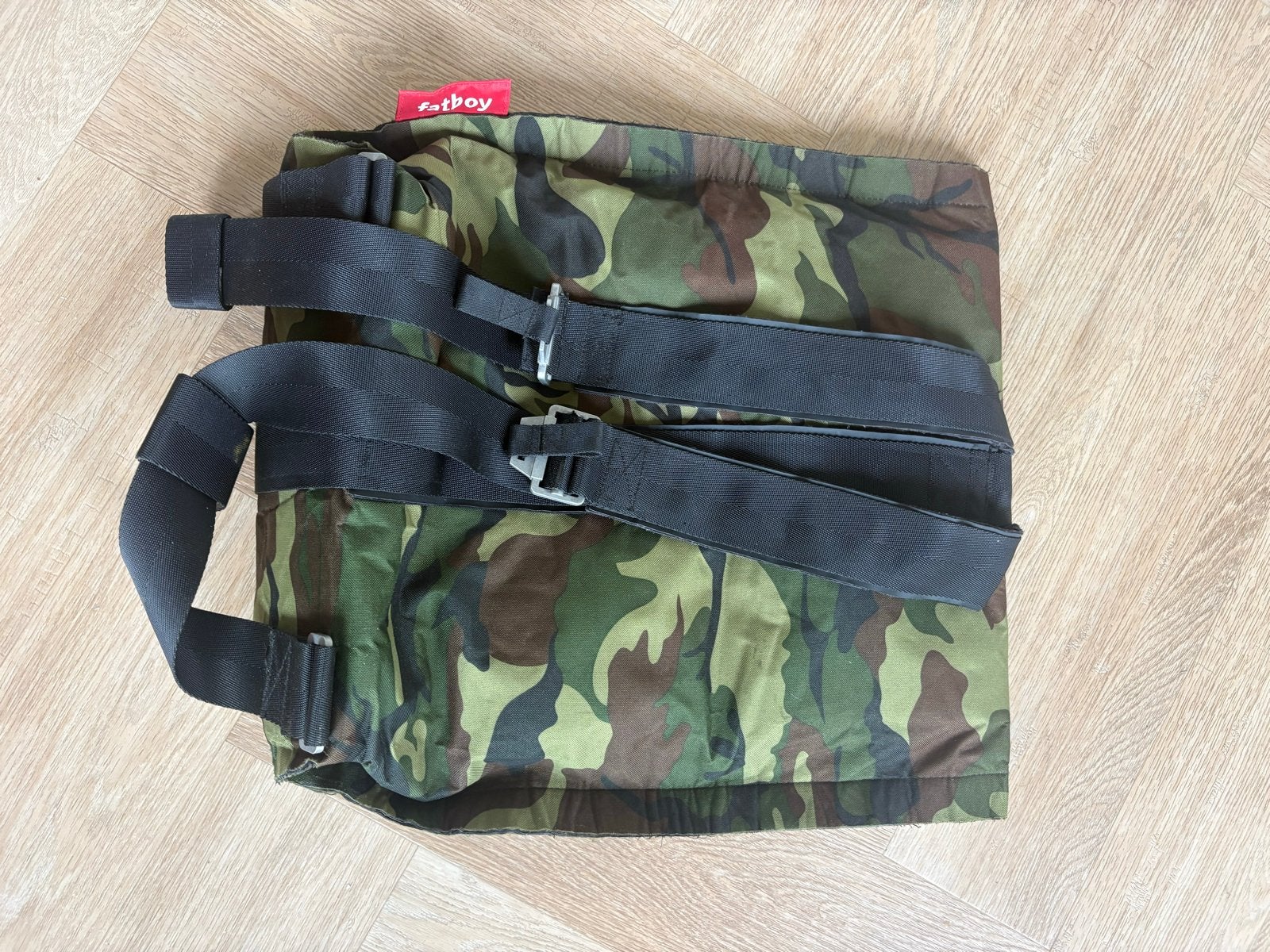 Fatboy Camouflage Tas - Stijlvol en Praktisch, Ophalen of Verzenden, Gebruikt, Groen, Overige typen