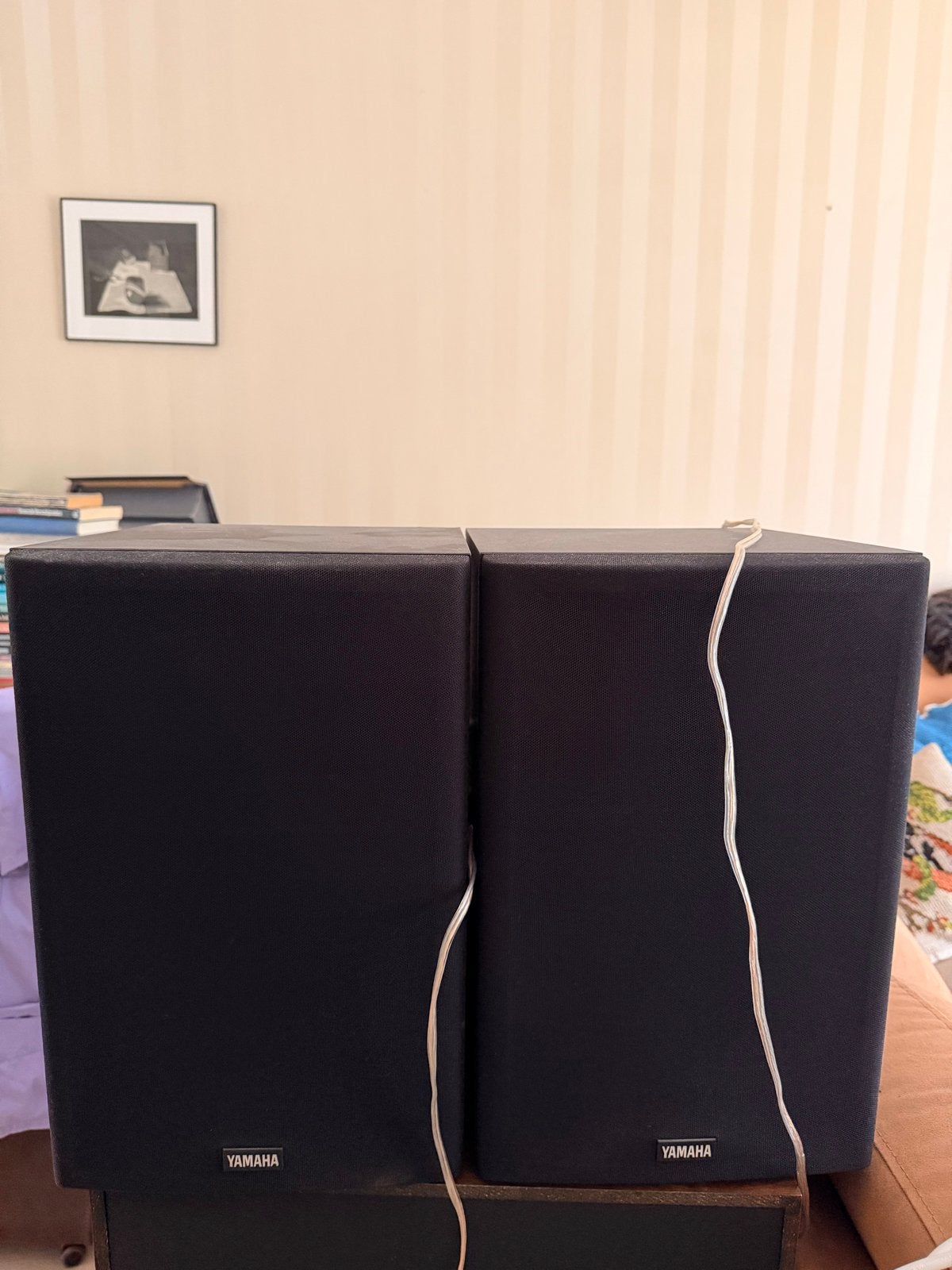 Yamaha NS-A636 Speakerset - Goede staat, Ophalen, Stereo speakers, Gebruikt, Inclusief kabels