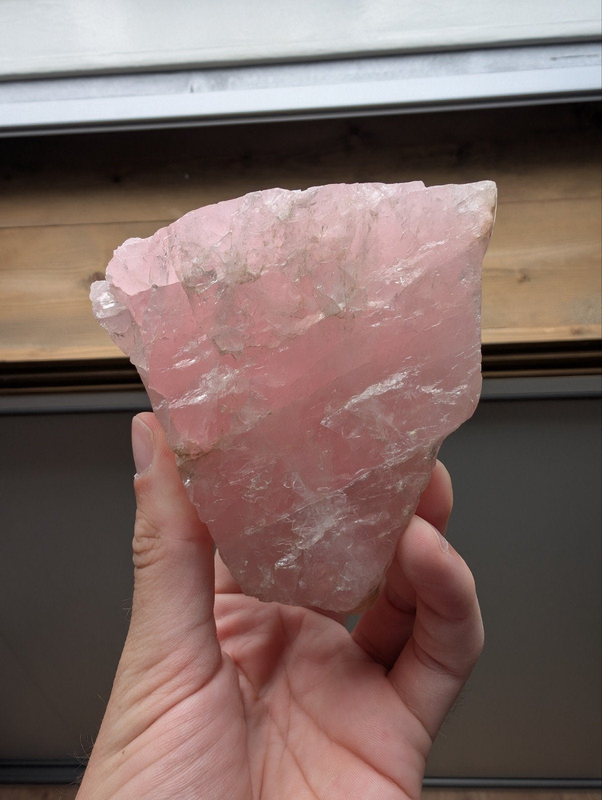 Rozenkwarts uit Brazilië, Ophalen of Verzenden, Mineraal