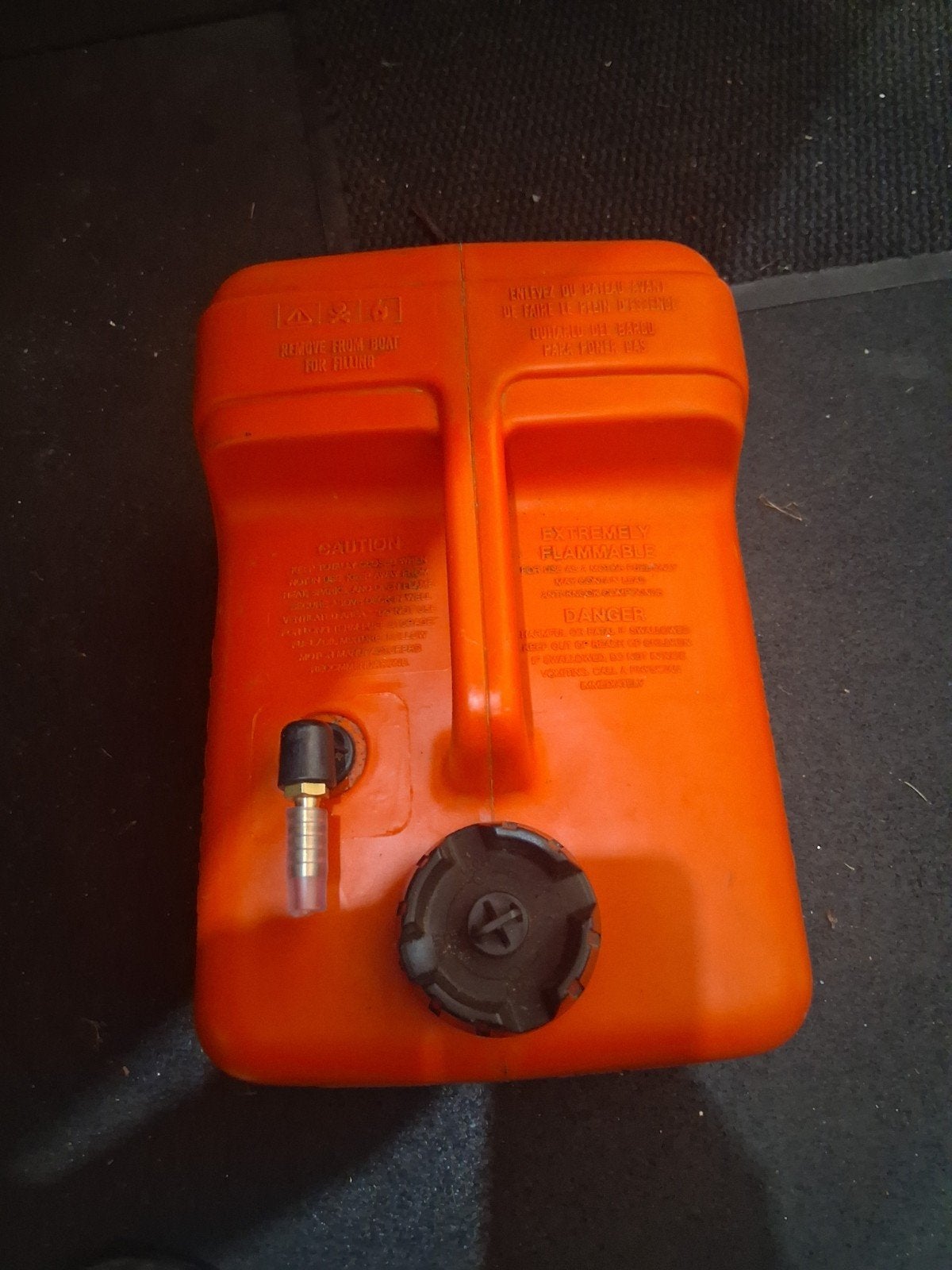 12 liter brandstoftank voor boot., Watersport en Boten, Ophalen of Verzenden, Gebruikt, Motor en Techniek
