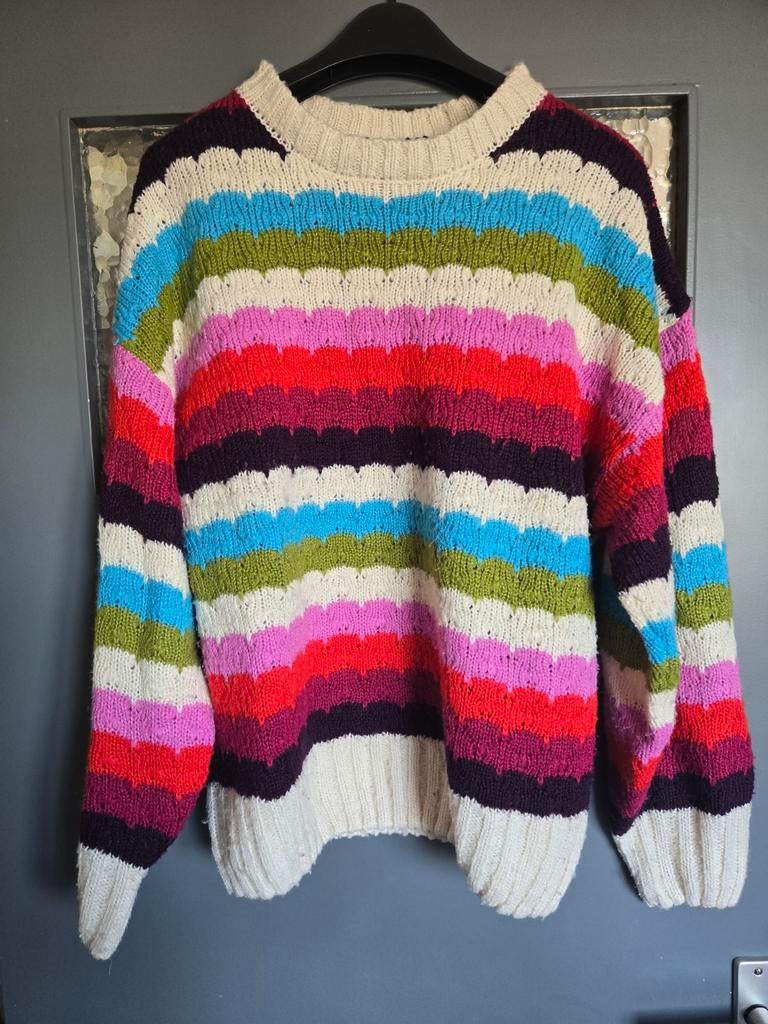 Gestreepte trui dames XL 42-44, Kleding | Dames, Truien en Vesten, Ophalen of Verzenden