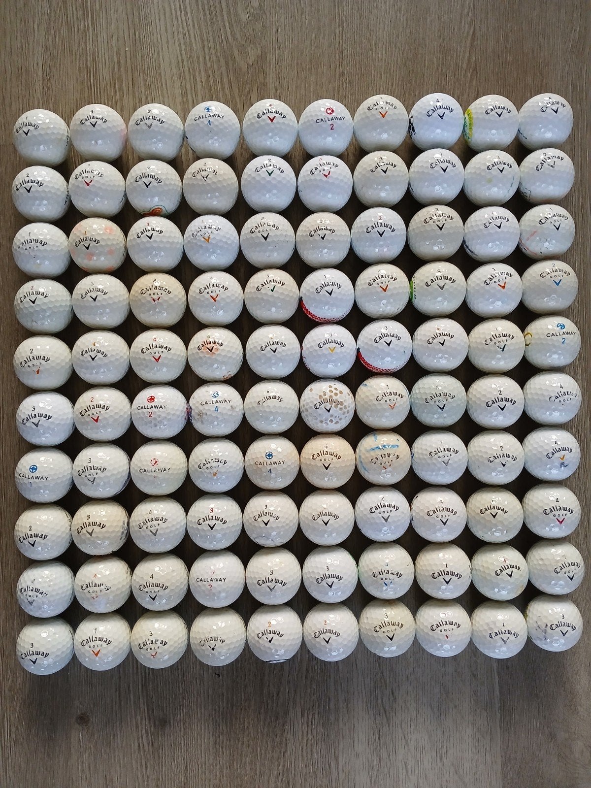 100 Callaway golfballen, Ophalen of Verzenden, Bal(len), Callaway