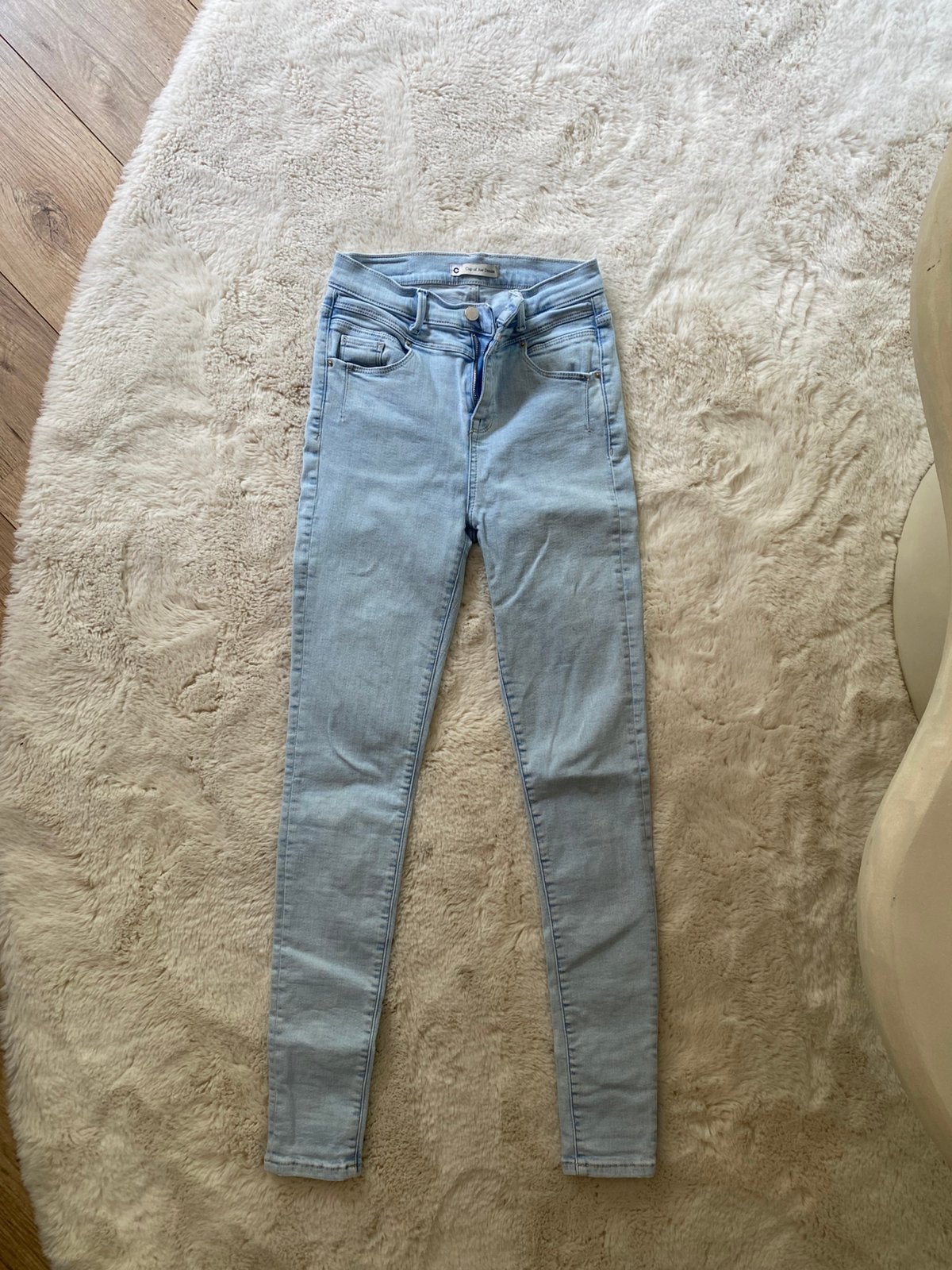 Skinny jeans maat 34, Ophalen of Verzenden, Zo goed als nieuw, Blauw, W27 (confectie 34) of kleiner