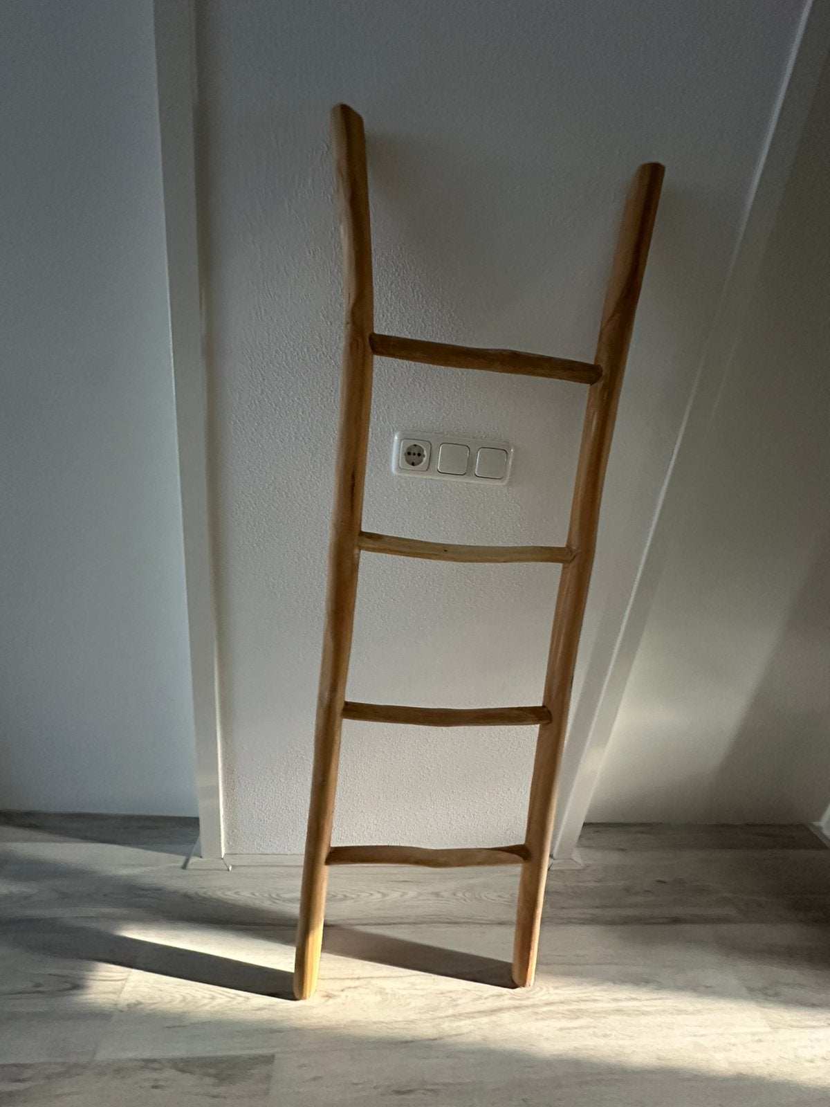 Mooie nieuwe bamboe ladder. Nieuw!!!, Ophalen of Verzenden, Nieuw, 4 meter of meer