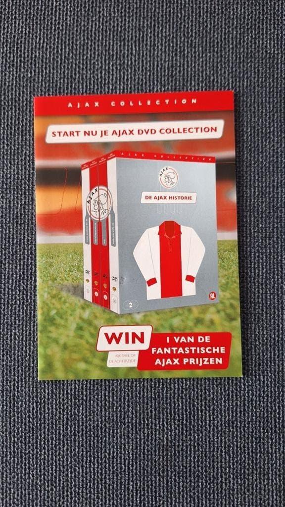 AJAX...AANKONDIGING..MELKPAK..CHOCOLADE, Ophalen of Verzenden, Zo goed als nieuw, Ajax