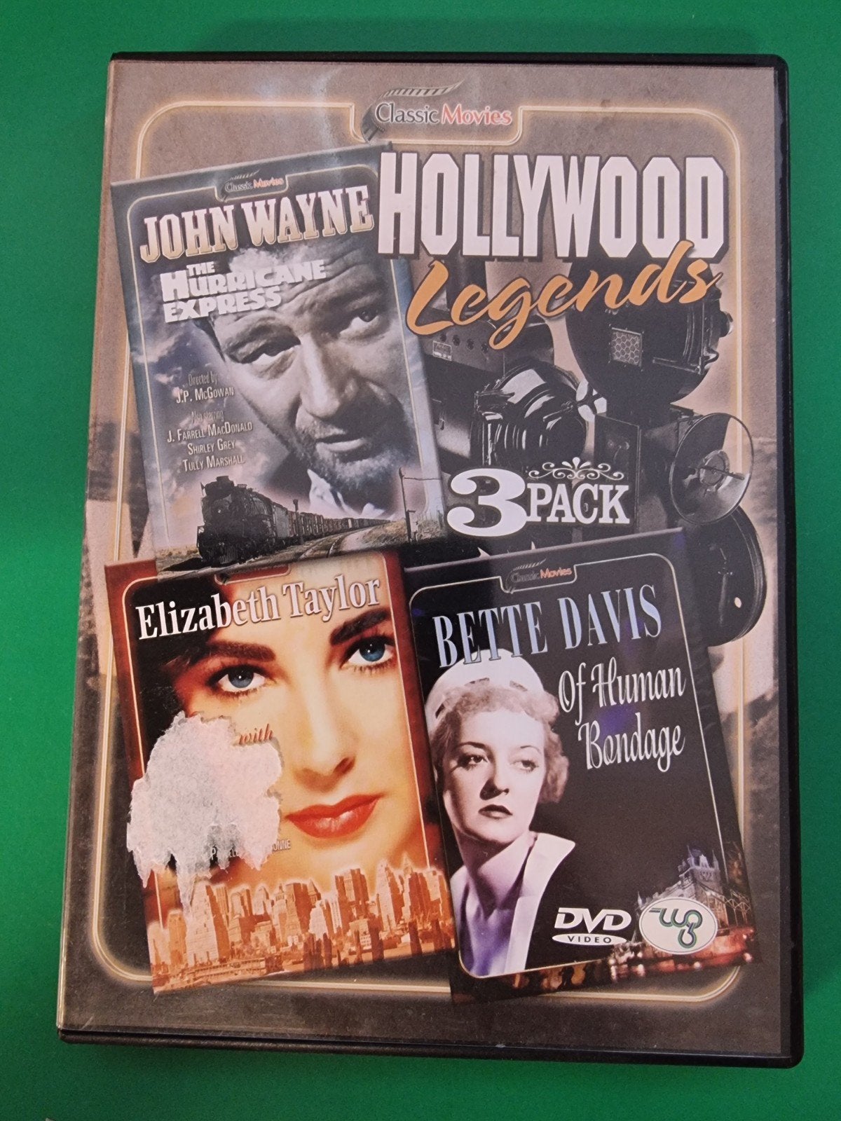 Hollywood Legends  DVD: John Wayne, Elizabeth Taylor, B, Alle leeftijden, Nederlands, Drama, Ophalen of Verzenden