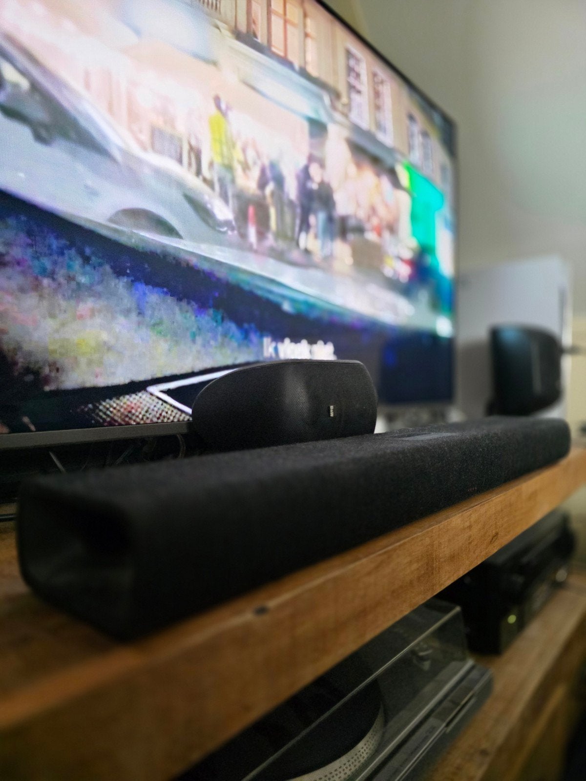 Harman Kardon soundbar en subwoofer, Ophalen, Bluetooth, Zo goed als nieuw