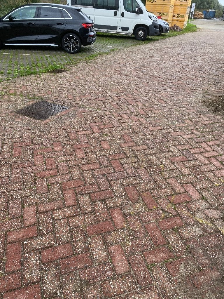 Betonklinkers Rood 60m2, Tuin en Terras, Gebruikt, Klinkers, Ophalen of Verzenden, 10 m² of meer