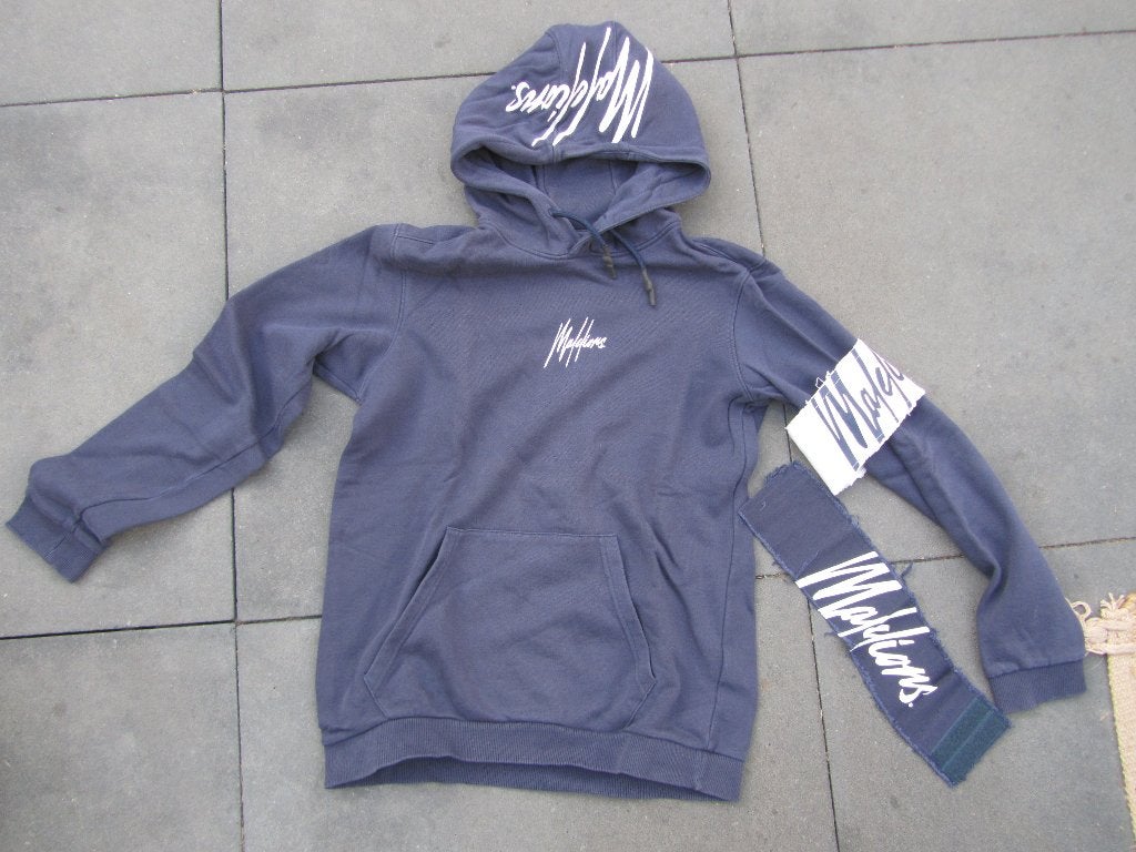 Malelions donker blauwe hoedie maat 176, Kinderen en Baby's, Kinderkleding | Maat 176, Gebruikt, Malelions, Trui of Vest, Ophalen of Verzenden