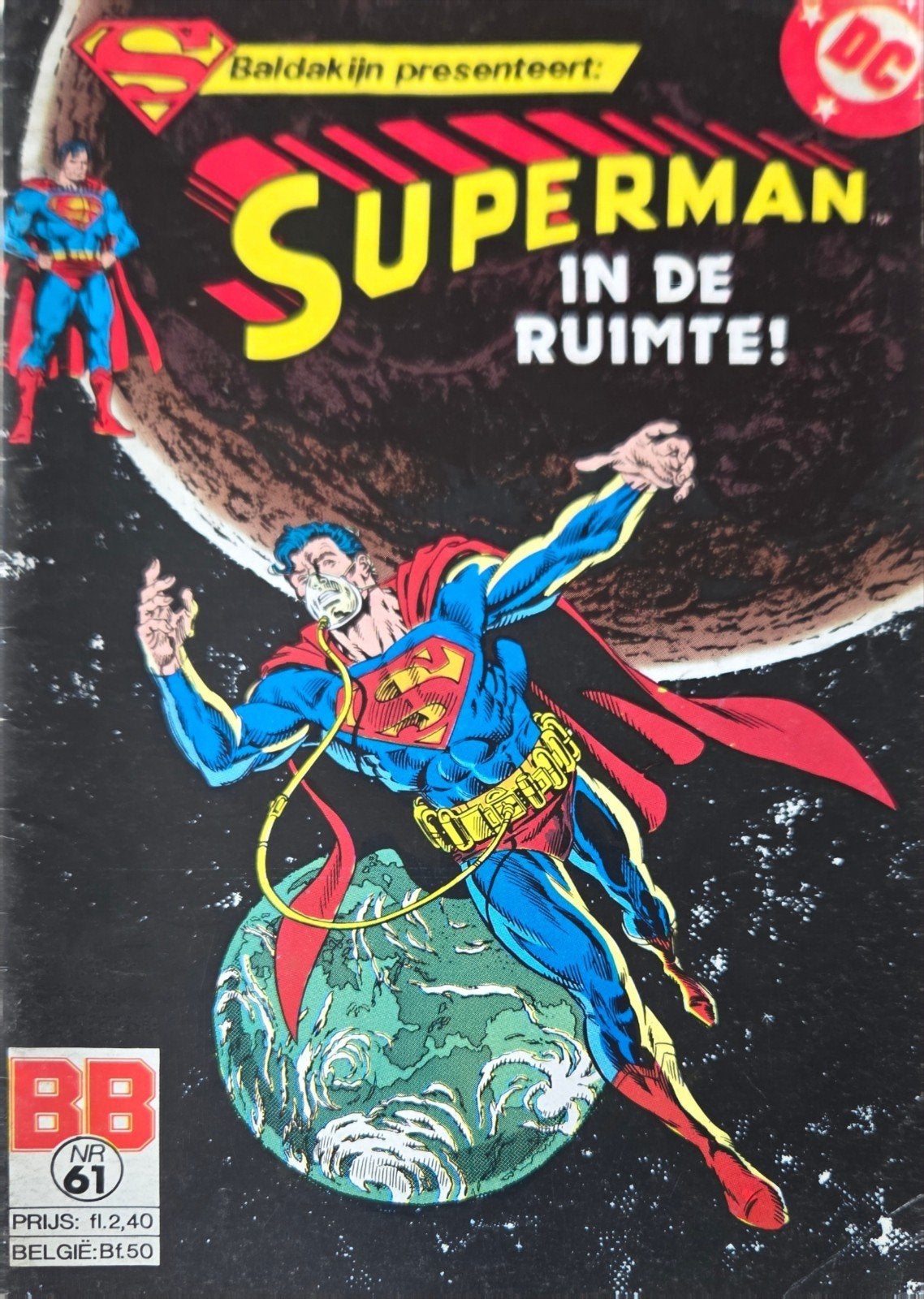 Superman in de Ruimte! - Baldakijn presenteert nr. 61, Eén stripboek, Verzenden, Gelezen, Onbekend