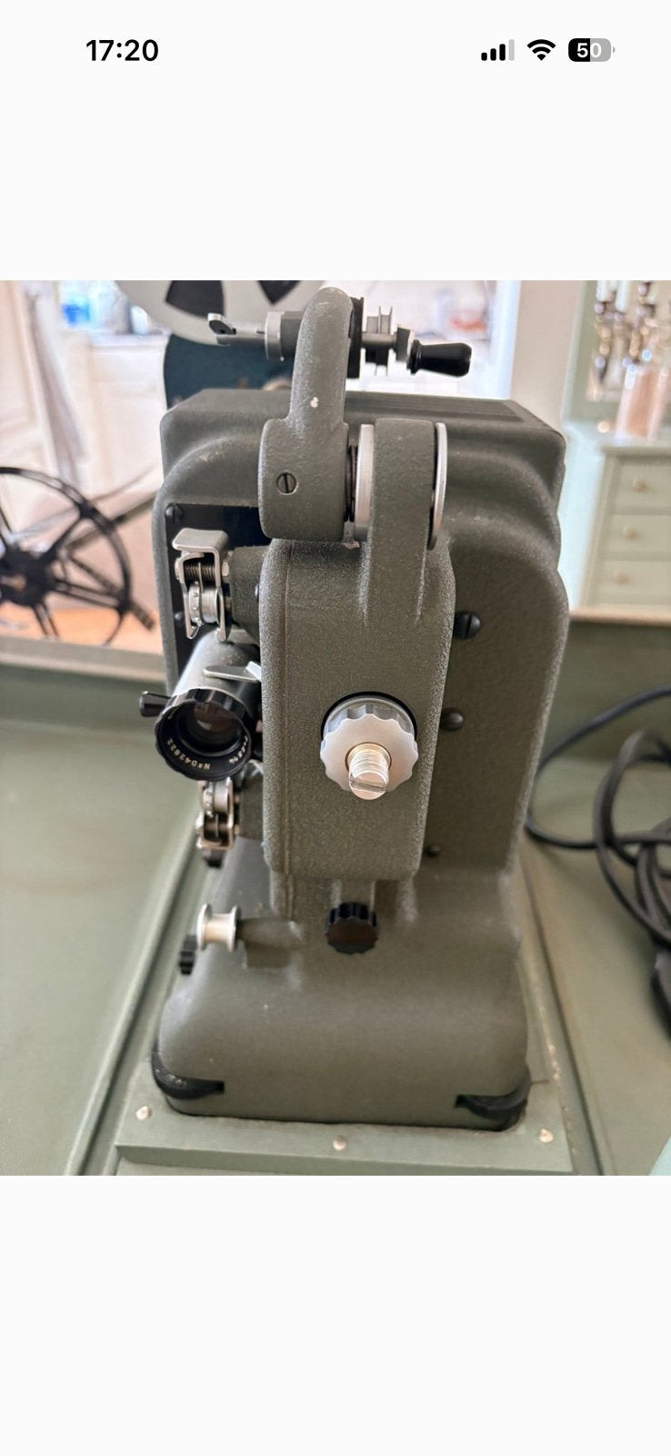 Vntage filmprojector, Verzamelen, Ophalen, 1960 tot 1980, Projector