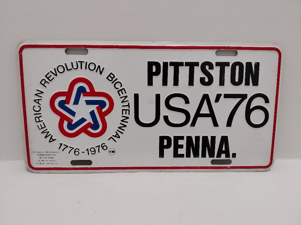 Voorste nummerplaten USA / Front License Plates U.S.A, Ophalen of Verzenden, Zo goed als nieuw, Auto's