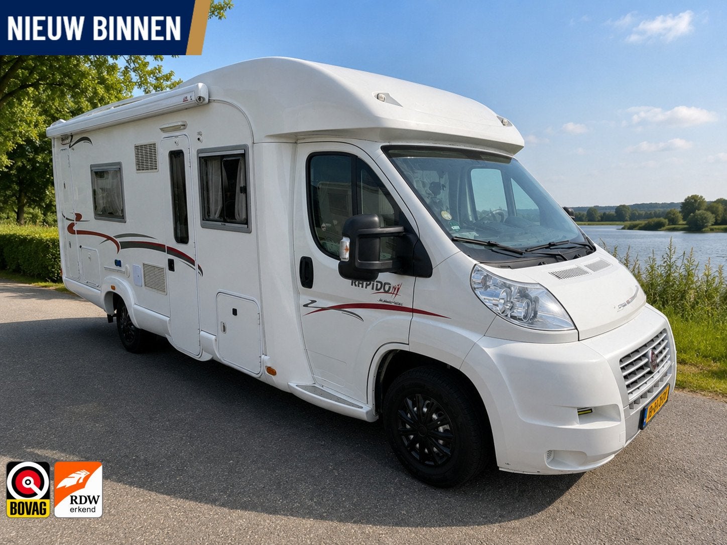 Rapido T 7099 C, Caravans en Kamperen, Hordeur, Tot en met 2, 7 tot 8 meter, Bedrijf