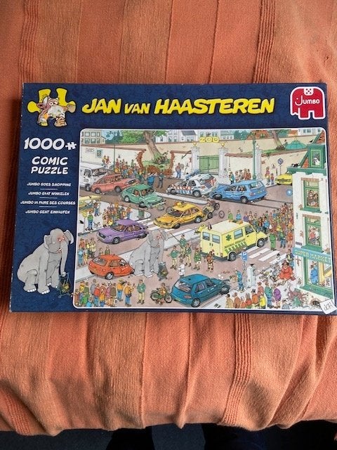 puzzel, Ophalen, 500 t/m 1500 stukjes, Gebruikt