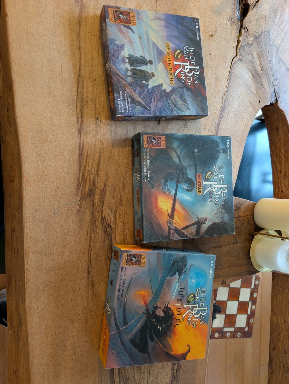 Ban van de Ring spellen - De Zoektocht, De Strijd, het duel, Hobby en Vrije tijd, Een of twee spelers, Ophalen of Verzenden, Gebruikt