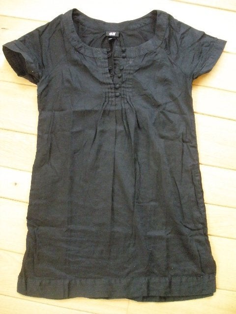 H&M tuniek bloes zwart maat S, H&M, Ophalen of Verzenden, Zo goed als nieuw, Zwart