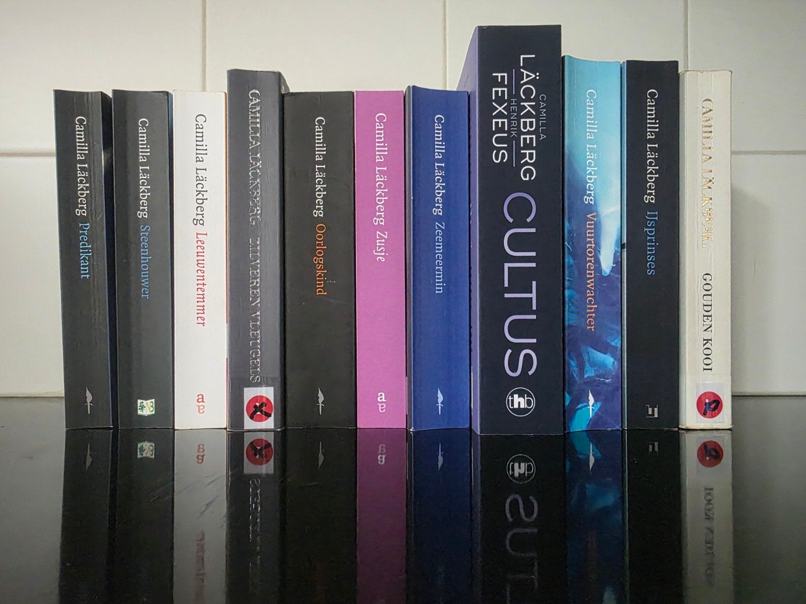Camilla Läckberg boeken - Complete serie (11 boeken), Ophalen of Verzenden, Gelezen, Camilla Läckberg, Europa overig