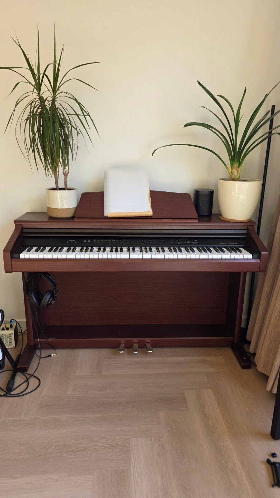 Kawai CA5 Digitale Piano - Mahonie, Muziek en Instrumenten, Piano's, Ophalen, Gebruikt, Bruin, Digitaal