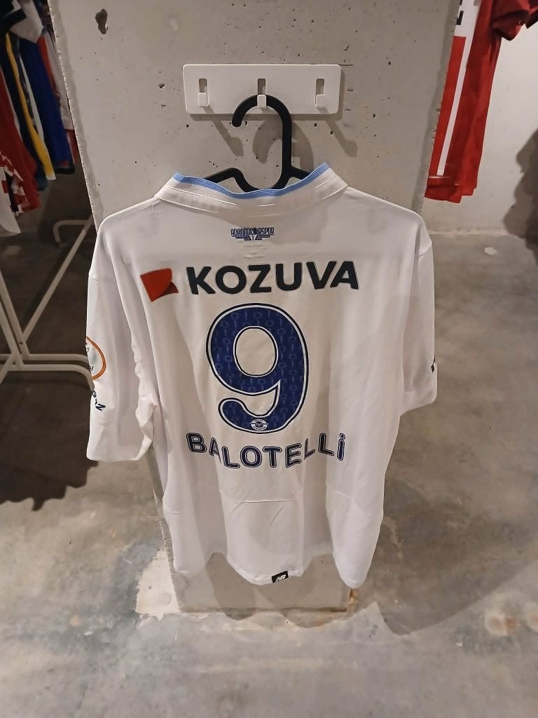 Mario Balotelli Matchworn issued shirt, Ophalen of Verzenden, Gebruikt, Buitenlandse clubs, Shirt