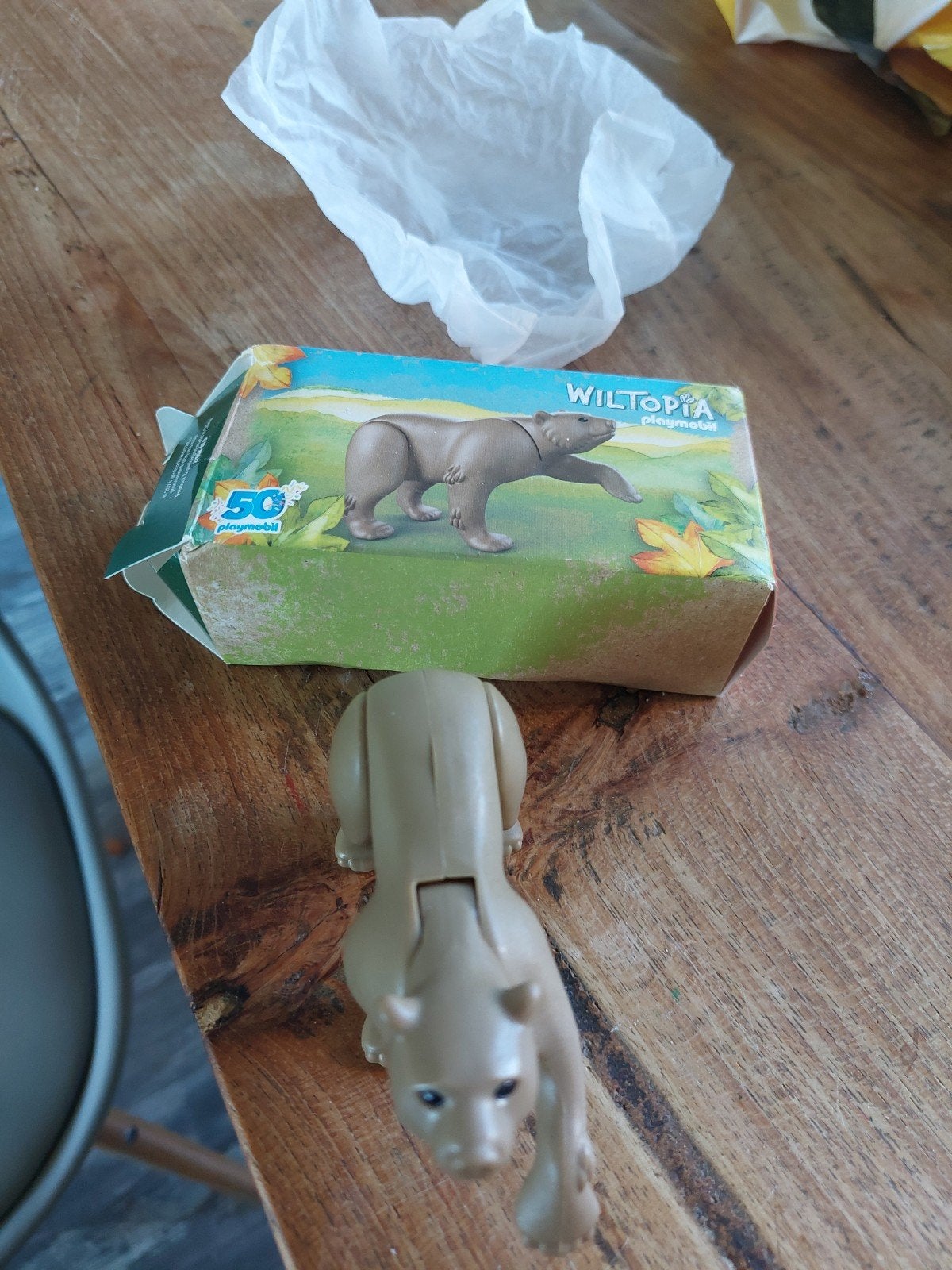 Playmobil Wiltopia Beer - Nieuw in doos, Ophalen of Verzenden, Nieuw, Jongen of Meisje