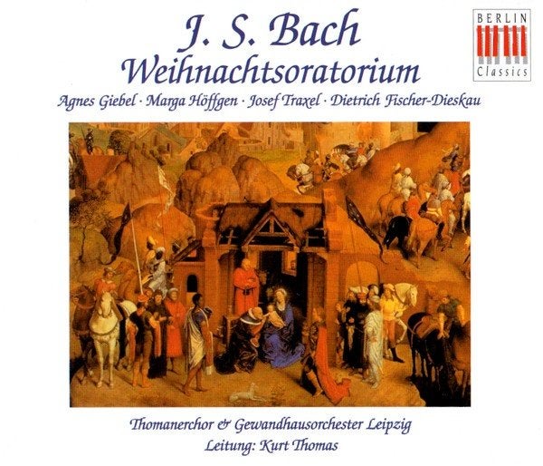 Bach Weihnachtsoratorium 3 CD's, Gebruikt, Boxset, Ophalen of Verzenden, Oratorium