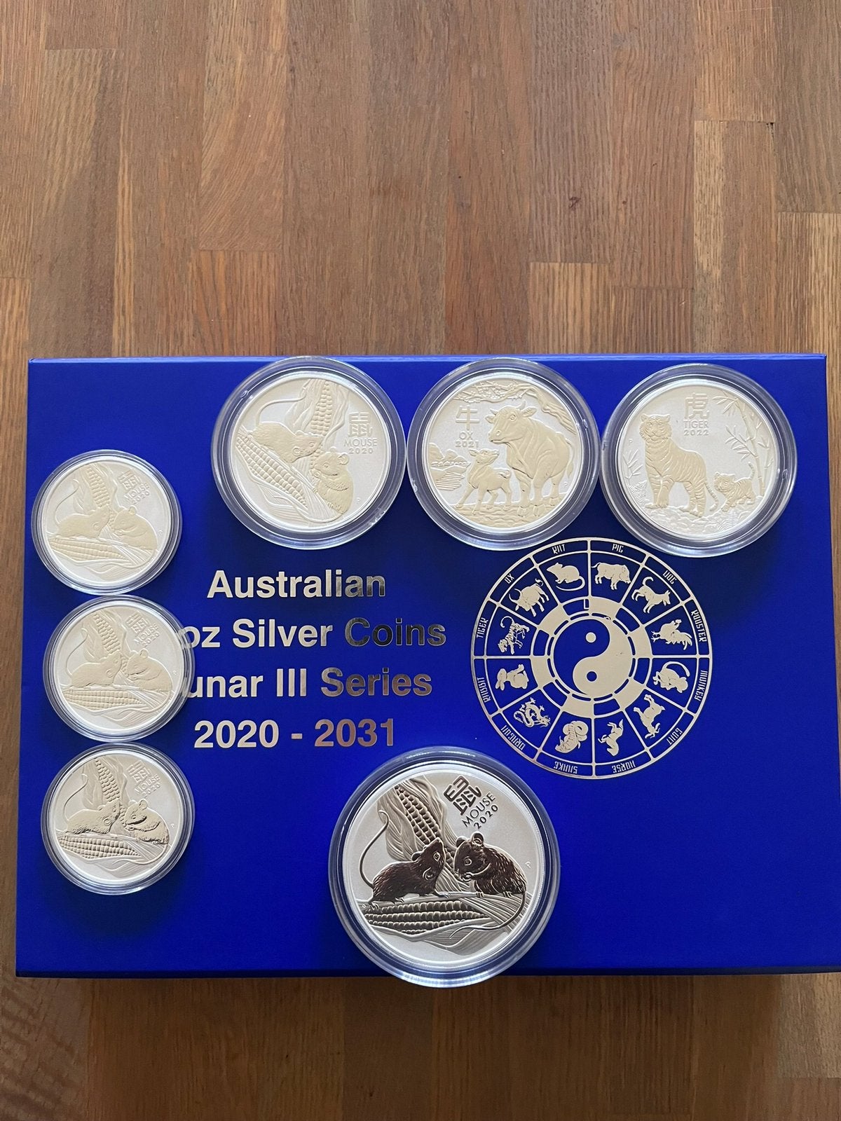 14 oz lunar 3 serie, Verzenden, Zilver