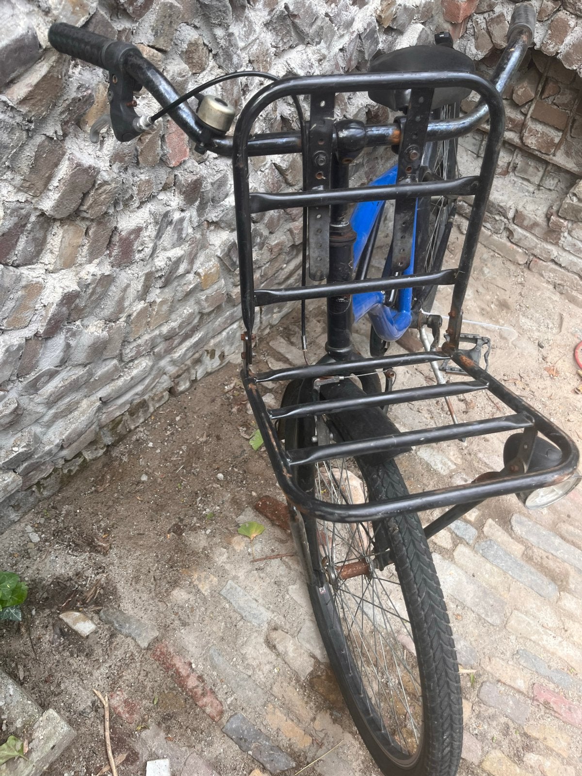 Kinderfiets 26 inch met voorlader - beetje roestig, Ophalen, Gebruikt, 20 inch of meer