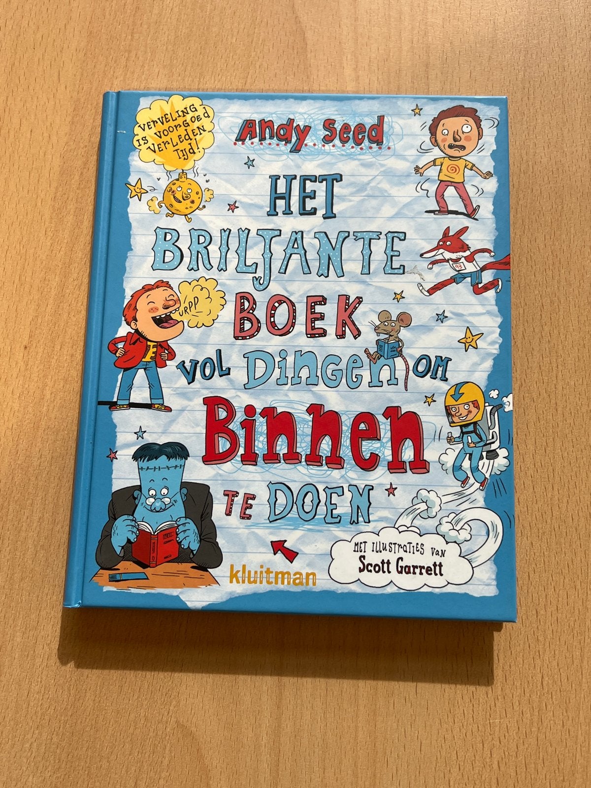 Het Briljante Boek Vol Dingen Om Binnen Te Doen - Andy Seed, Ophalen of Verzenden, Zo goed als nieuw, Non-fictie