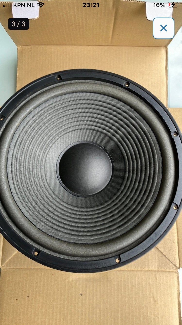 12 inch woofer, Ophalen of Verzenden, Nieuw, Overige typen, Overige merken
