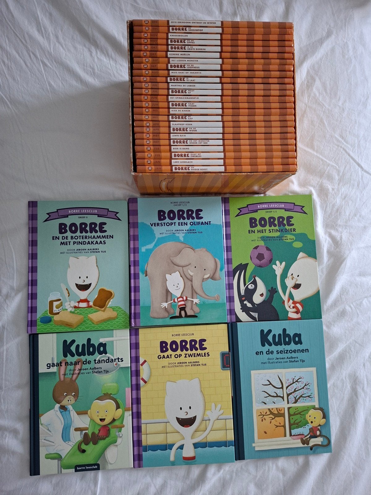 Borre boeken groep 0, 1 en 2, Ophalen, Zo goed als nieuw, Fictie algemeen
