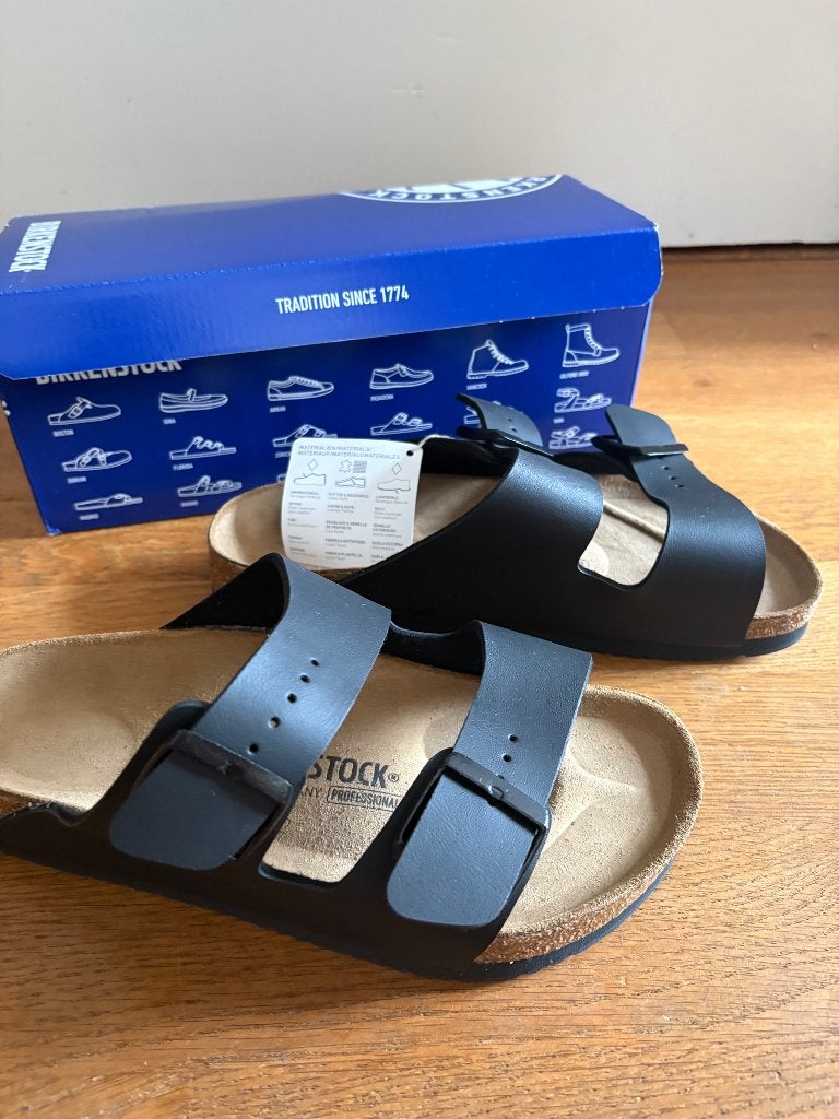 Birkenstock slippers Arizona nieuw maat 39 zwart, Kleding | Dames, Slippers, Zwart, Nieuw, Ophalen of Verzenden