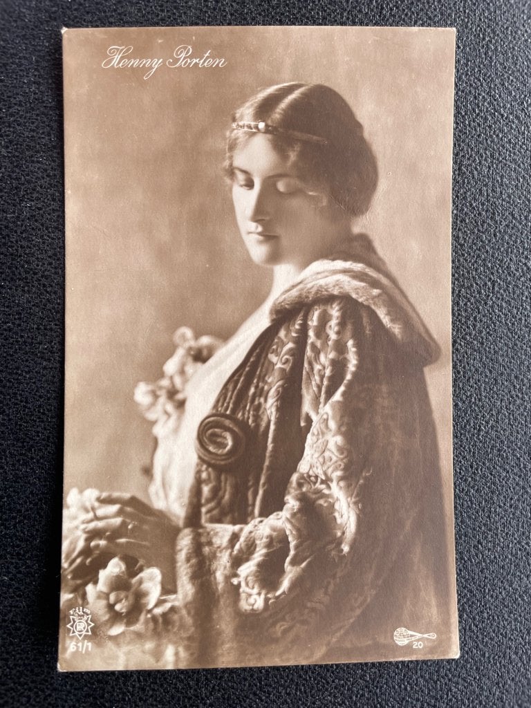 ansichtkaart / kaart van Henny Porten., Verzamelen, Verzenden, 1920 tot 1940, Sterren en Beroemdheden
