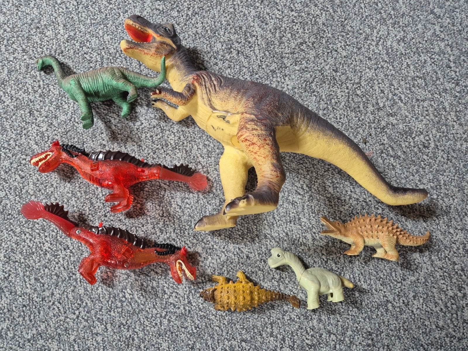 Dinosaurus speelgoed set - 6 stuks, Ophalen of Verzenden, Gebruikt, Jongen of Meisje
