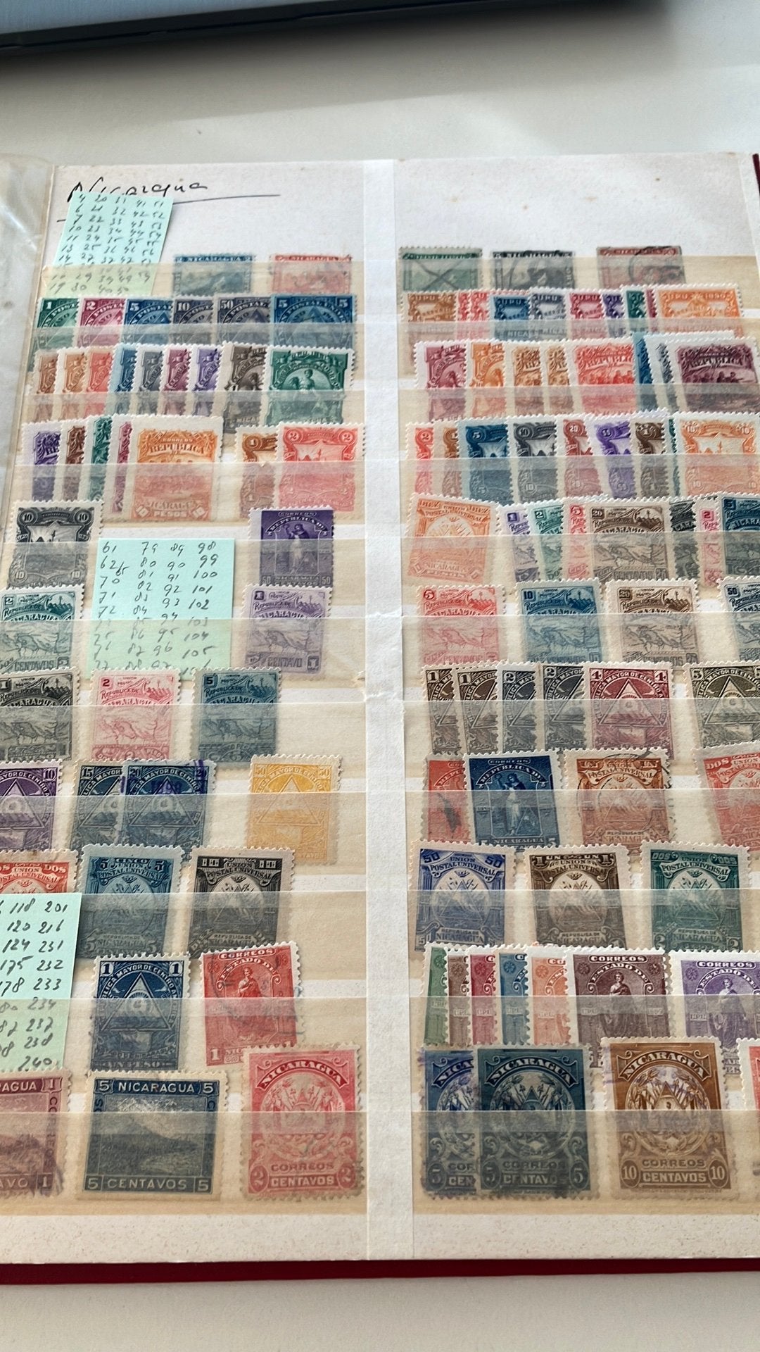 Nicaragua 5 pag mooi., Ophalen of Verzenden, Buitenland