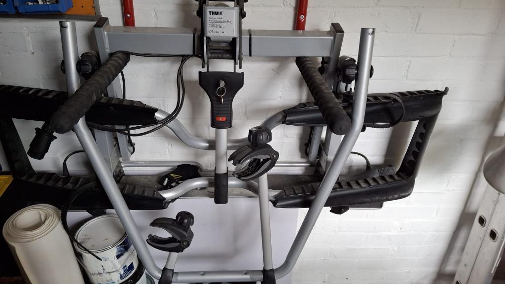 fietsendrager thule EP916, Ophalen, Gebruikt, 2 fietsen, Trekhaakdrager