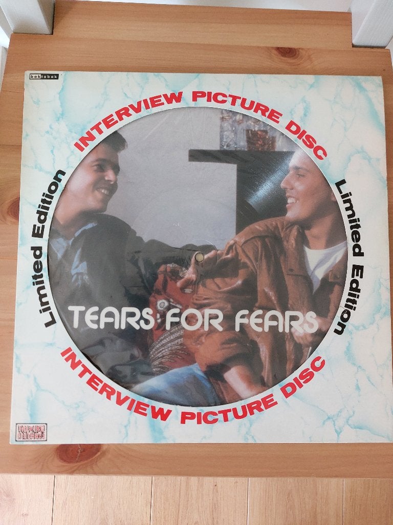 Tears for Fears - picture disc interview, LP, Pop, Ophalen of Verzenden, 12 inch